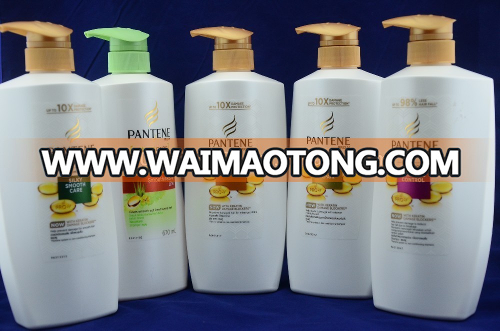 Shampoo Brand 670 ml x 6 Pantene from Thailand